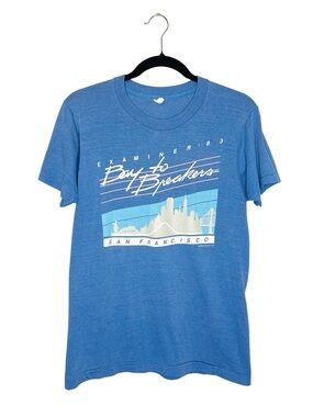 Vintage Bay to Breakers 1983 Screen Stars Race Tee size Medium